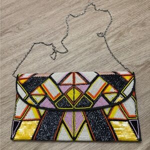 Brand New Anthropologie Beaded Evening Bag